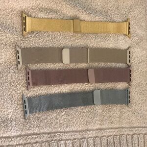 Apple Watch metal bands. WATCH NOT INCLUDED.